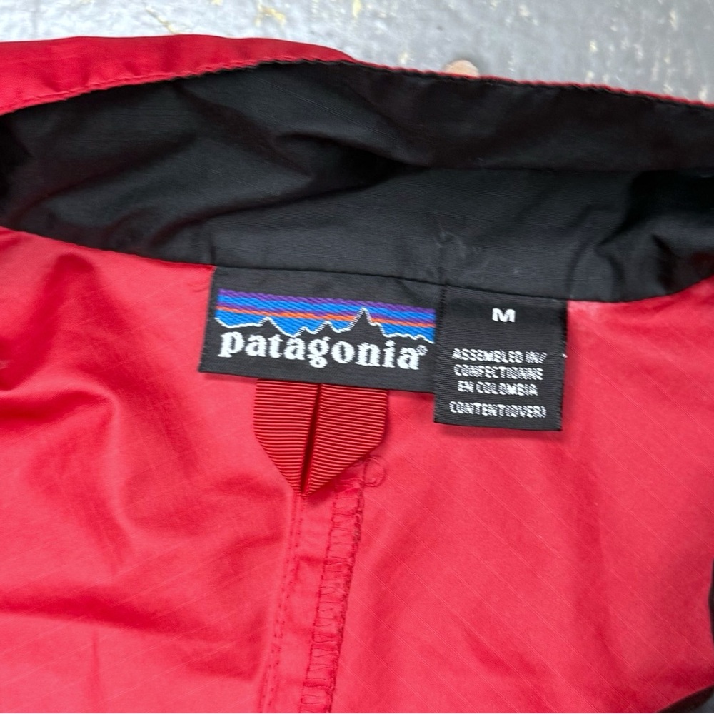 Patagonia Rain Jacket Full Zip Crew Neck Outdoor Rain Trail Lifestyle Medium - Picture 5 of 7